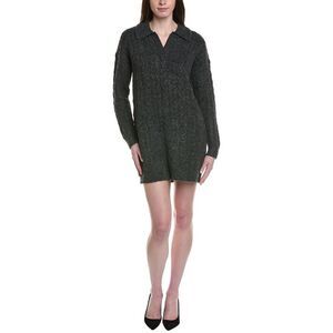 Line & Dot Womens  Ezra Sweater Dress, Gray